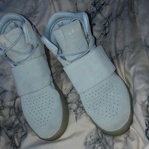 Adidas Forum Mid Shoes,  light blue US 7